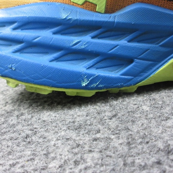 Hoka One One Speedgoat‎ 5 Trail Running Shoes Mens Size 11.5 Orange Blue 1123157 main image 13